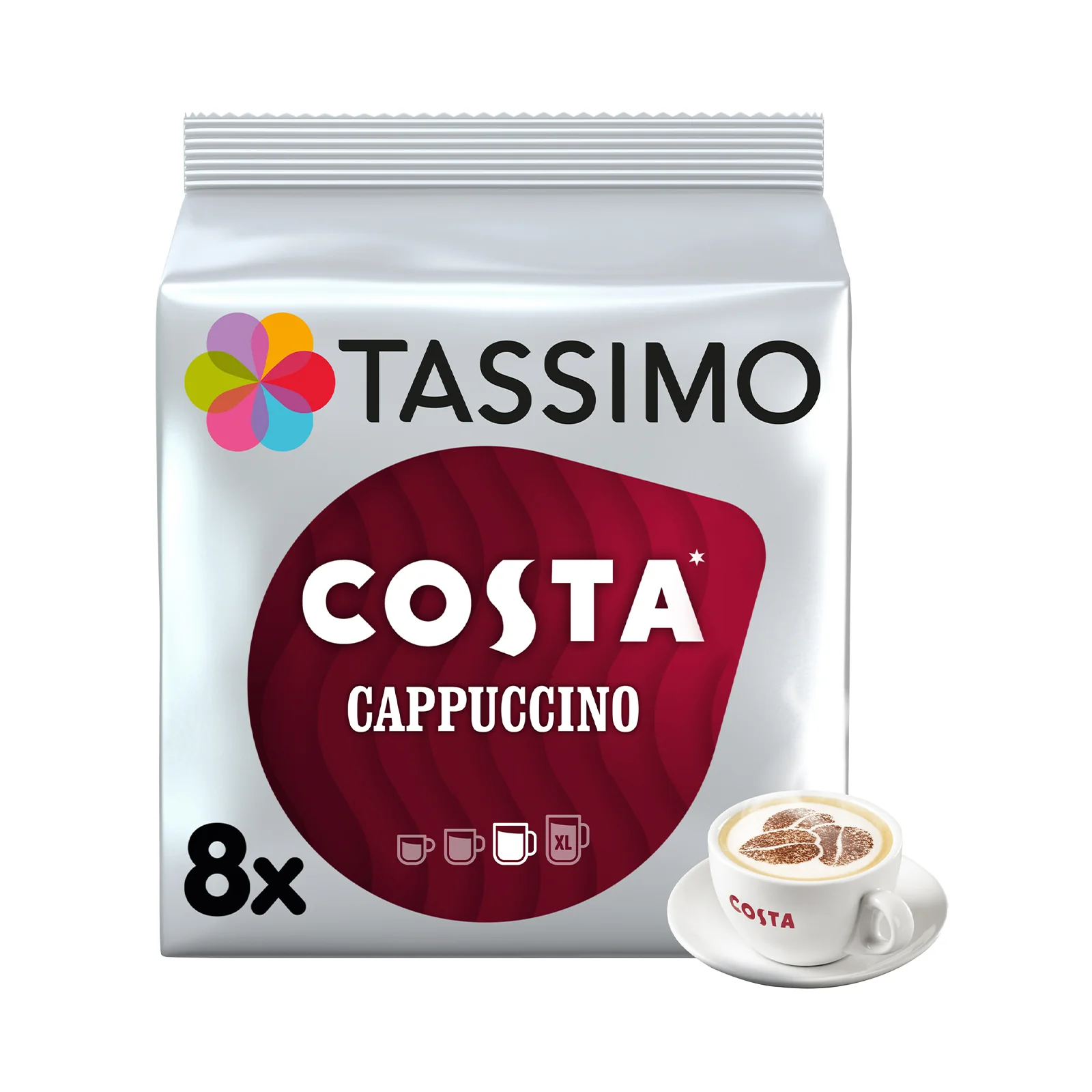 Tassimo Costa Cappuccino Coffee Pods