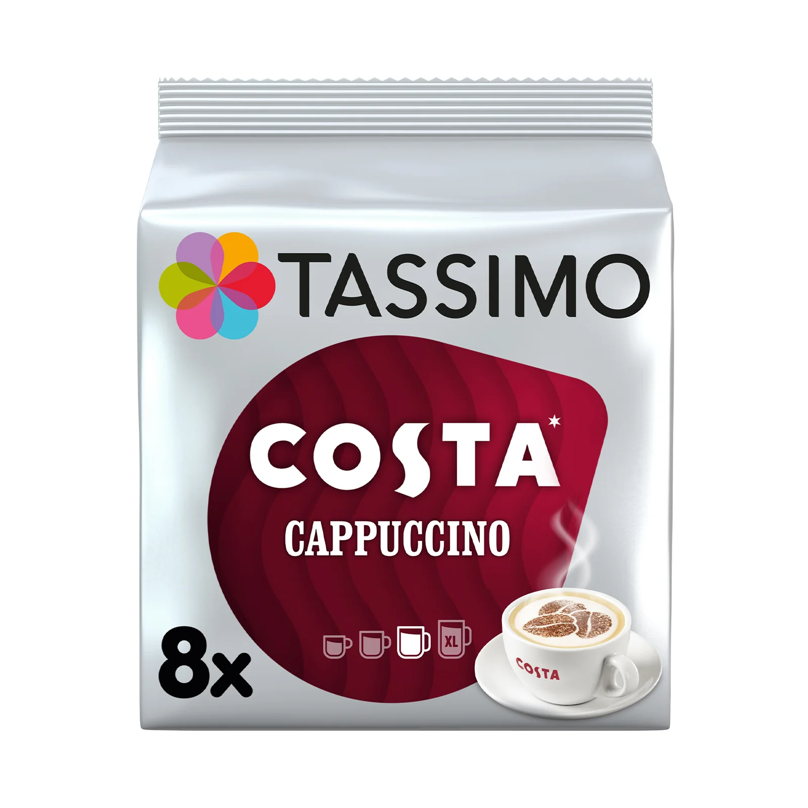 Tassimo Costa Cappuccino Coffee Pods - Image 2