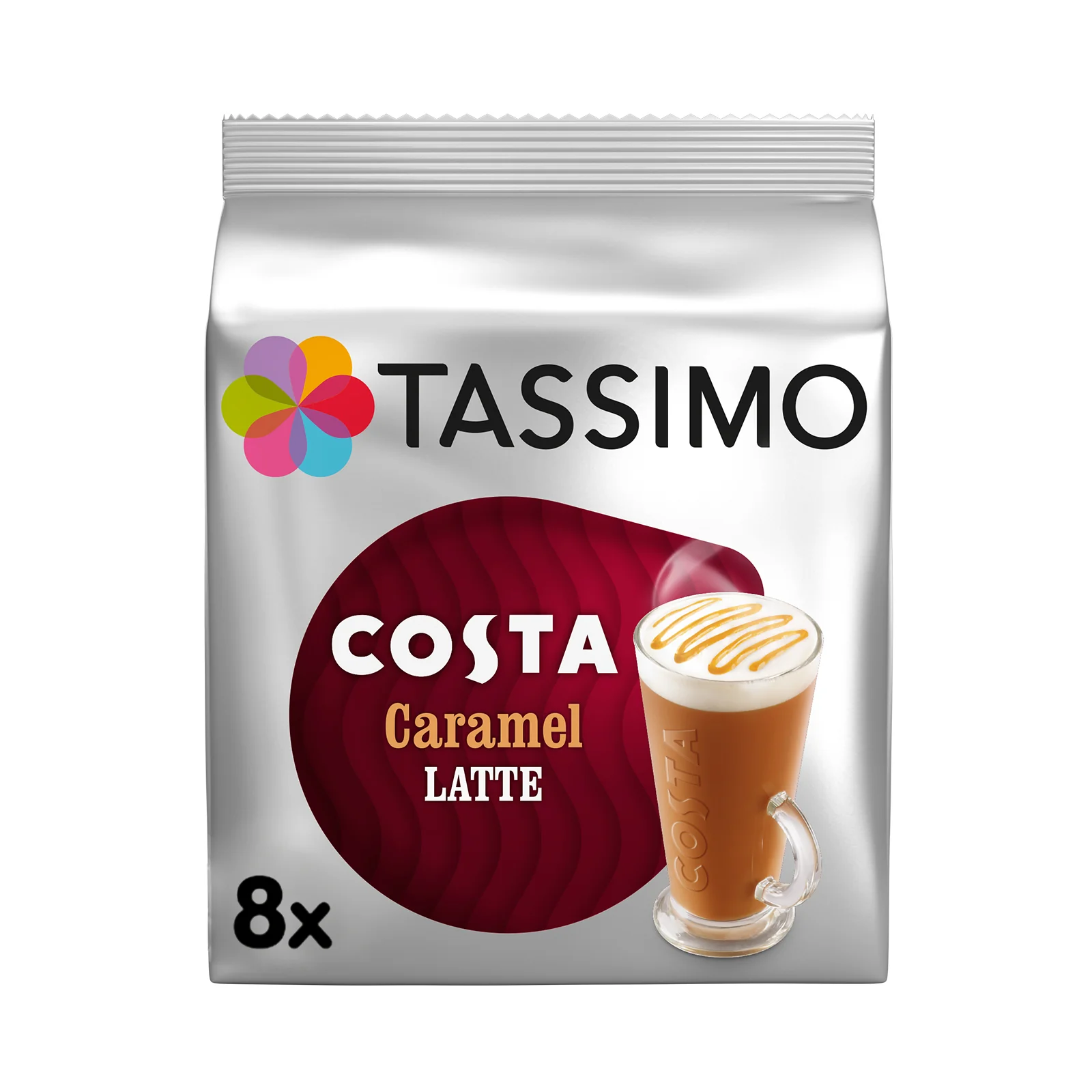 Tassimo Costa Latte Caramel Coffee Pods - Image 2