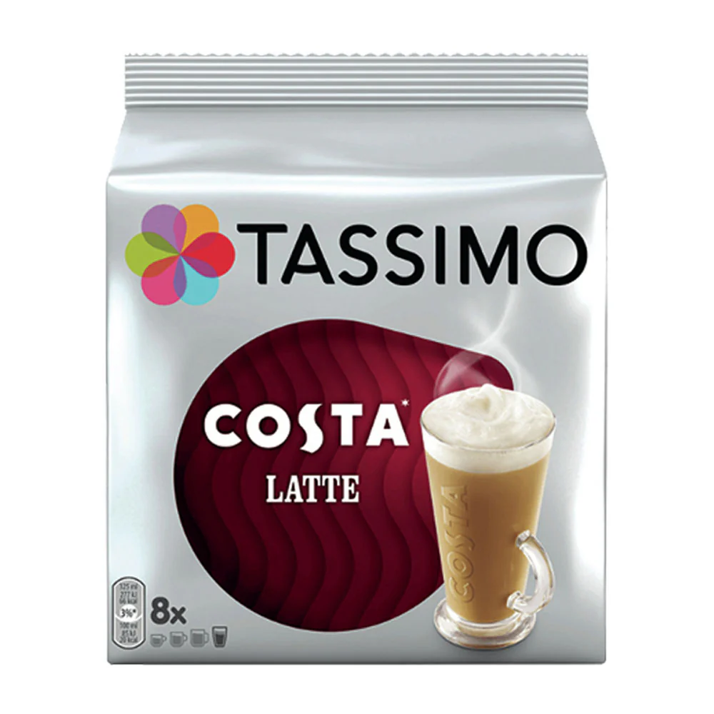 Tassimo Costa Latte Coffee Pods - Image 3