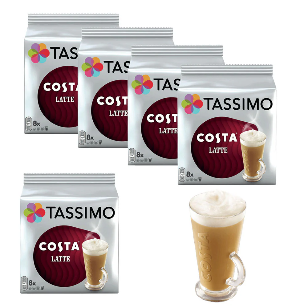 Tassimo Costa Latte Coffee Pods - Image 7