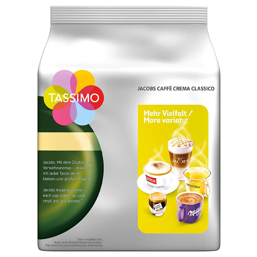 Tassimo Jacobs Caffé Crema Classico Coffee Pods - Image 4
