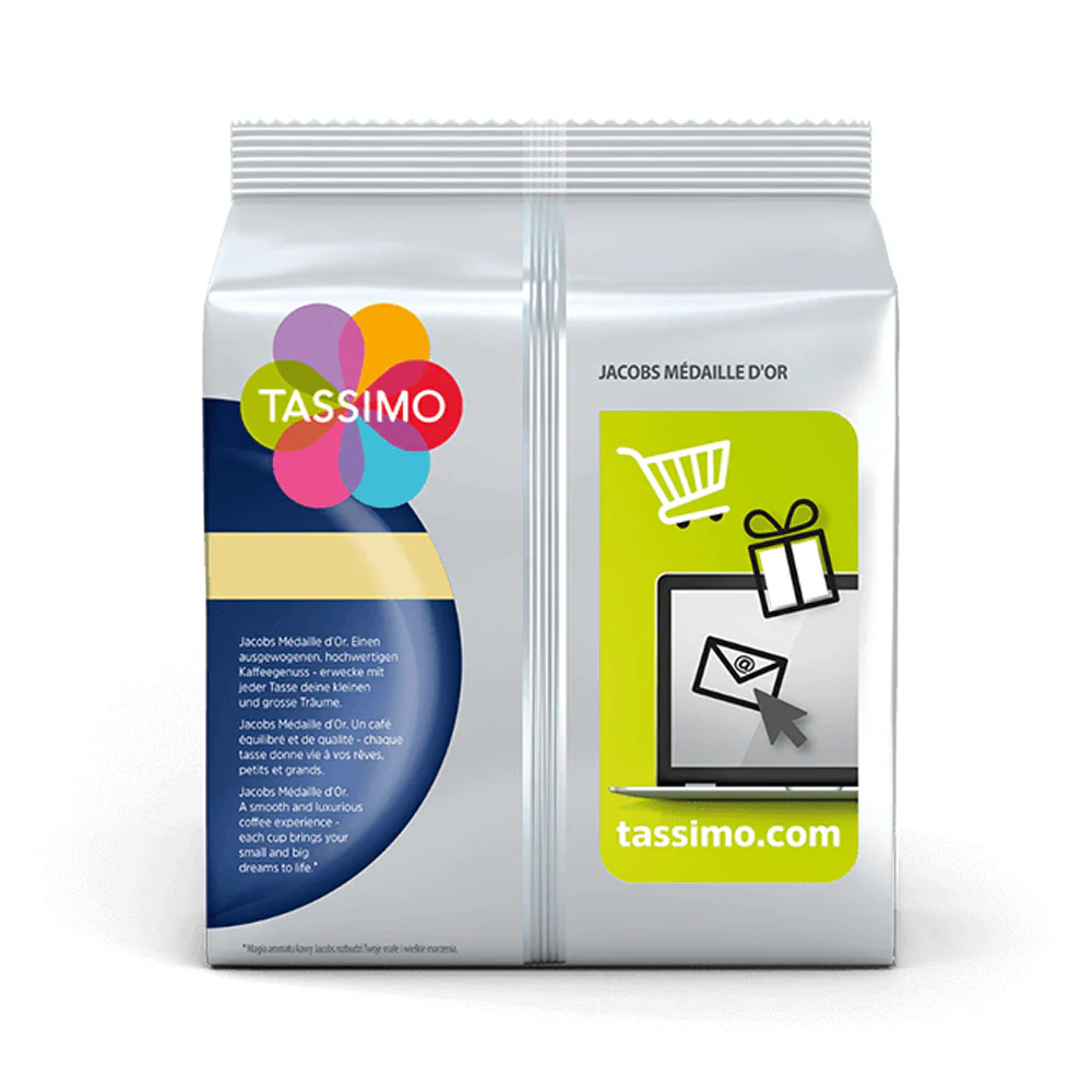 Tassimo Jacobs Médaille d'Or Coffee Pods - Image 3