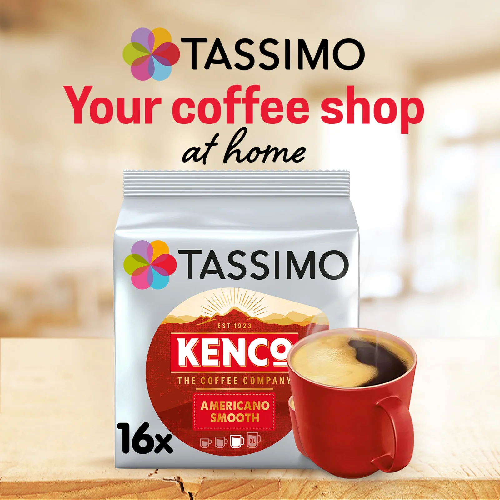 Tassimo Kenco Americano Smooth Coffee Pods - Image 8