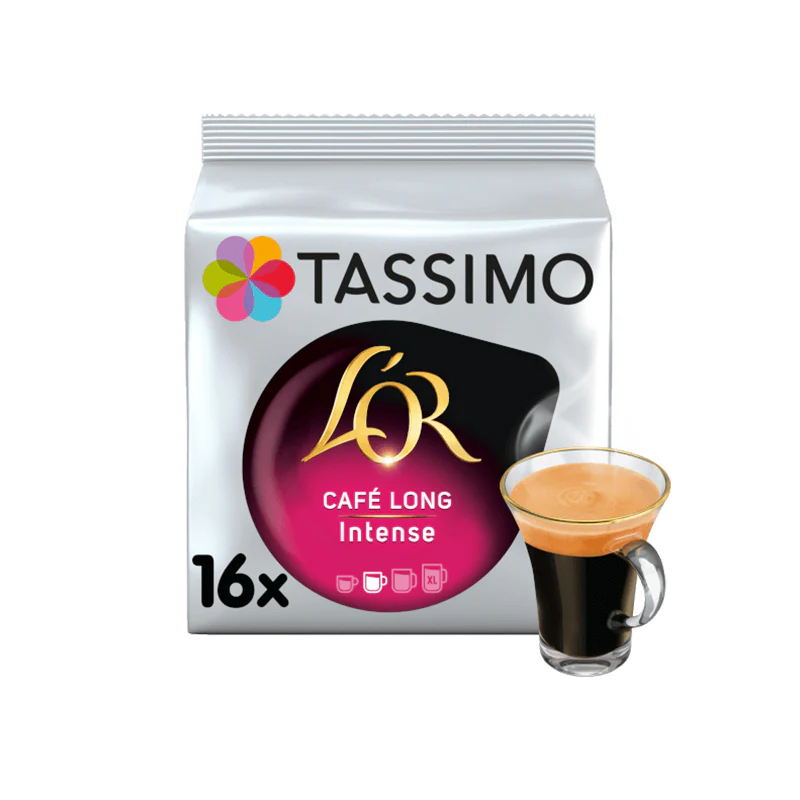 Tassimo L'OR Cafe Long Intense Coffee Pods