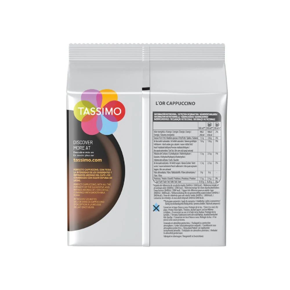 Tassimo L'OR Cappuccino Coffee Pods - Image 4
