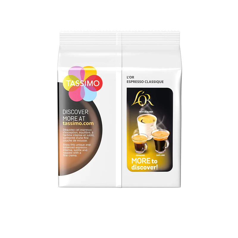 Tassimo L'OR Espresso Classique Coffee Pods - Image 4