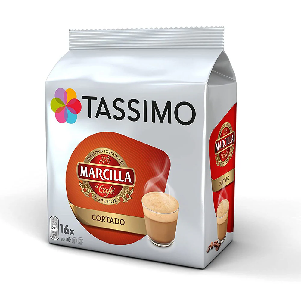 Tassimo Marcilla Cortado Coffee Pods - Image 3