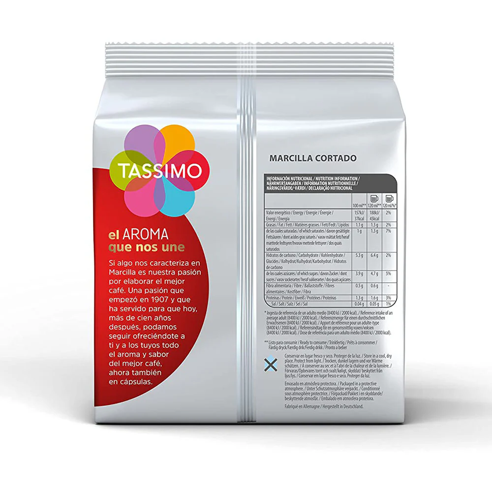 Tassimo Marcilla Cortado Coffee Pods - Image 4