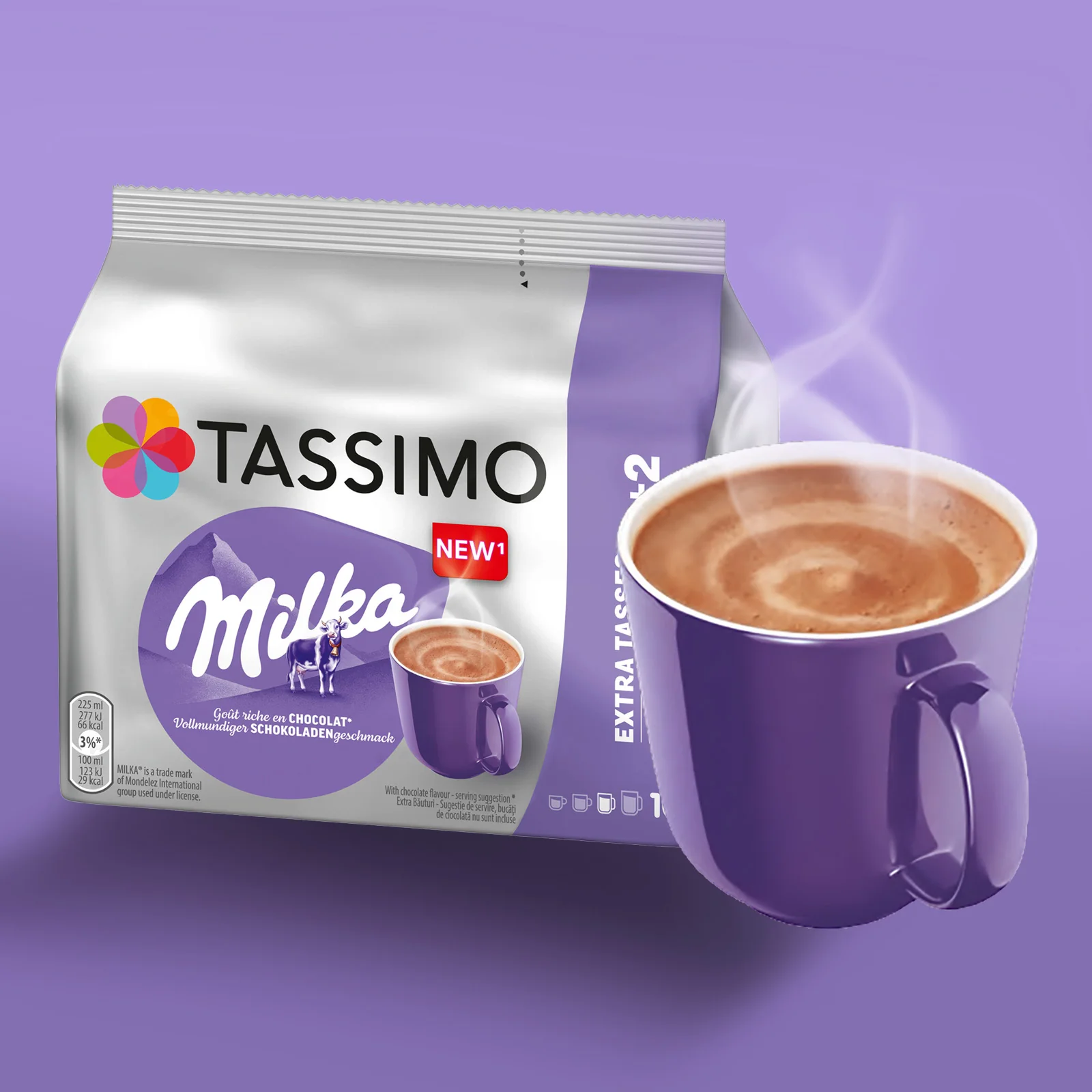 Tassimo Milka Hot Chocolate Hot Chocolate Pods - Image 4